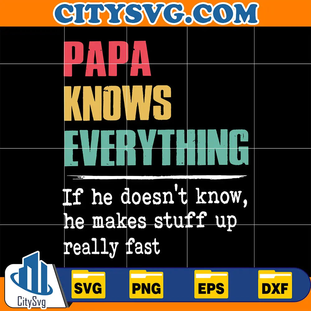 PapaKnowsEverythingSvg