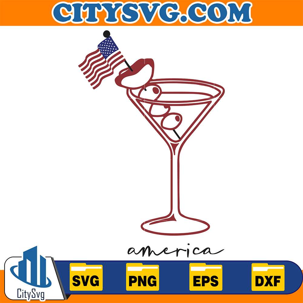 Patriotic-Cocktail-America-Flag-Svg