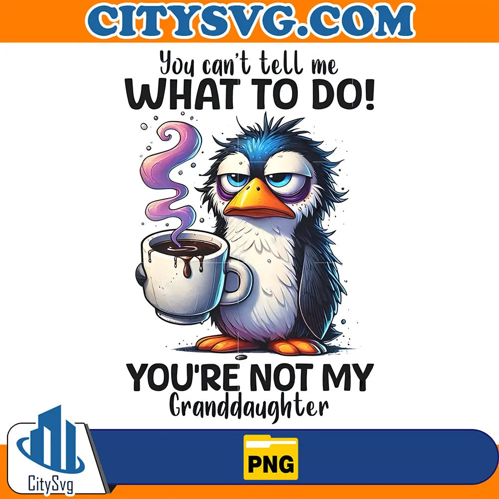 PenguinYouCan_tTellMeWhatToDoYou_reNotMyGranddaughterPng