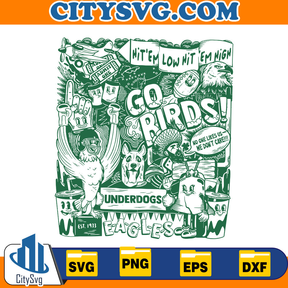 Philadelphia Eagles Svg CitySvg