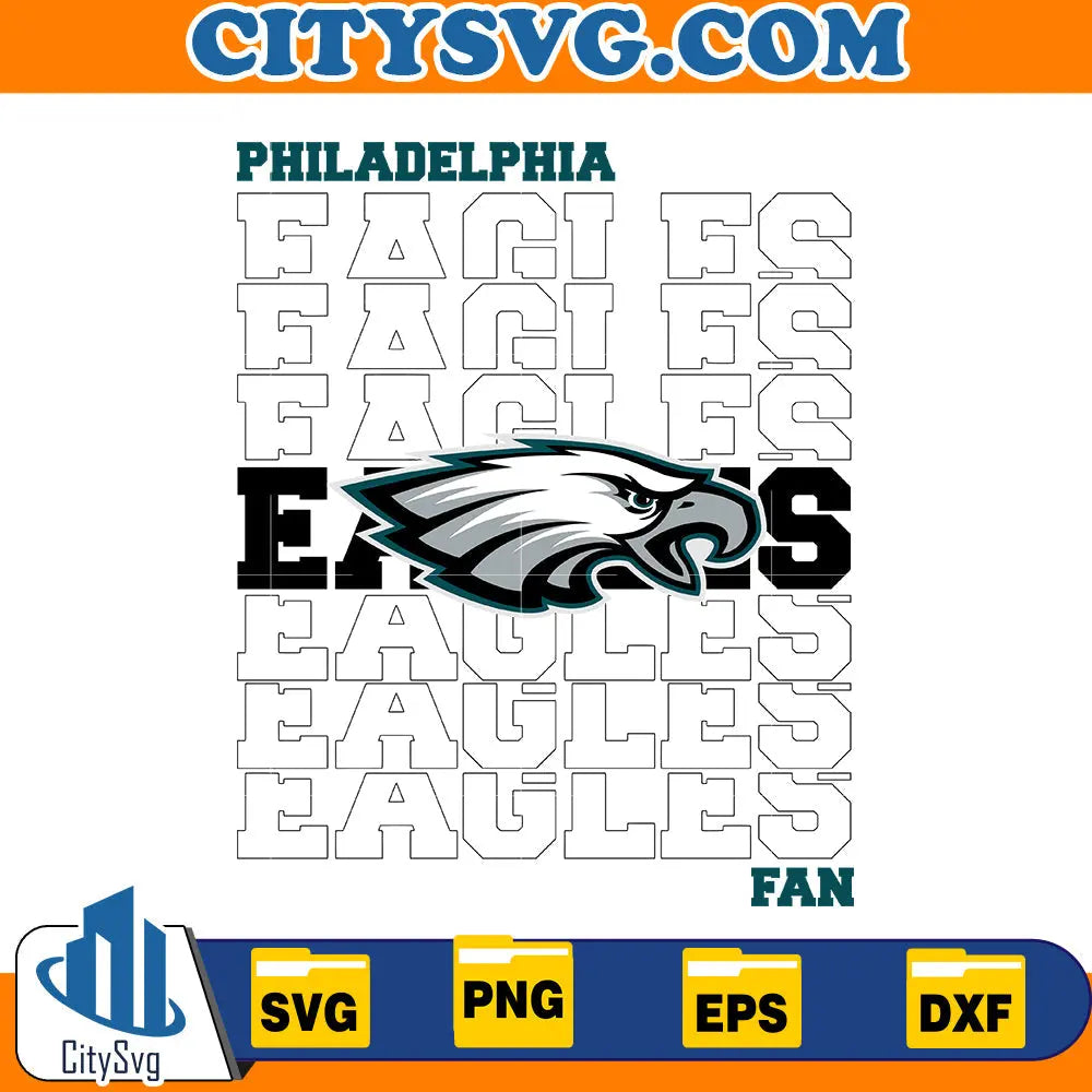 Philadelphia Eagles Svg CitySvg