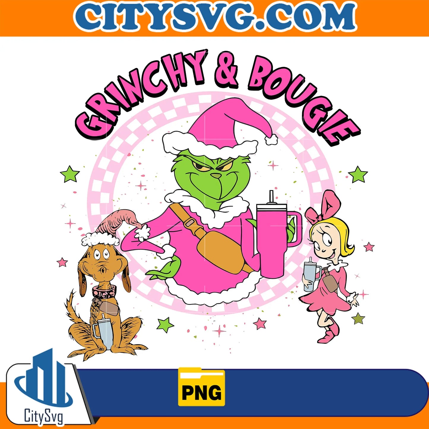PinkGrinchy_BougieChristmasPng_3