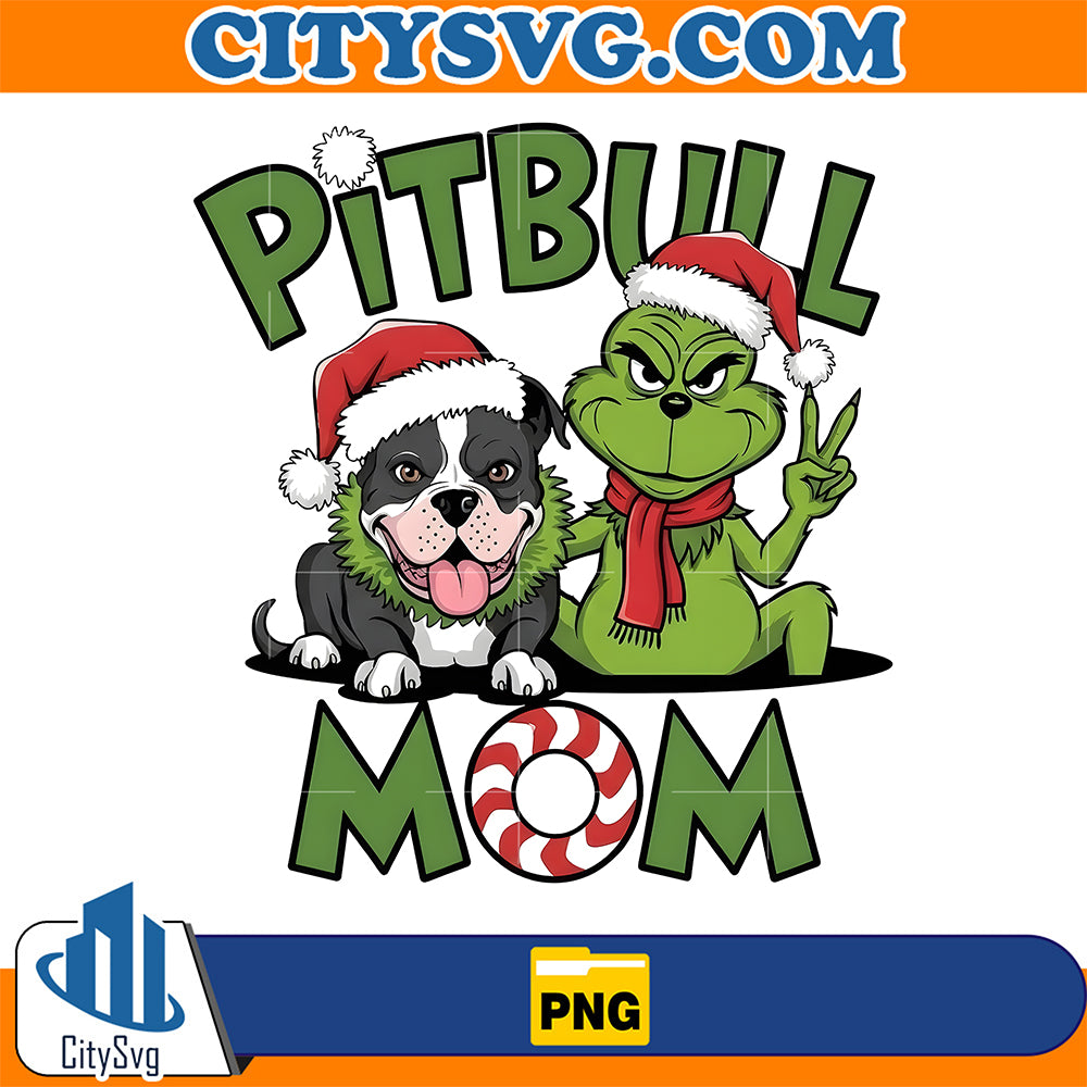 Pitbull-Mom-Grinch-Christmas-Png