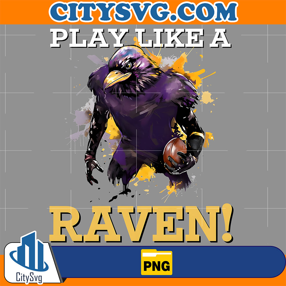 Play-Like-A-Raven-Png