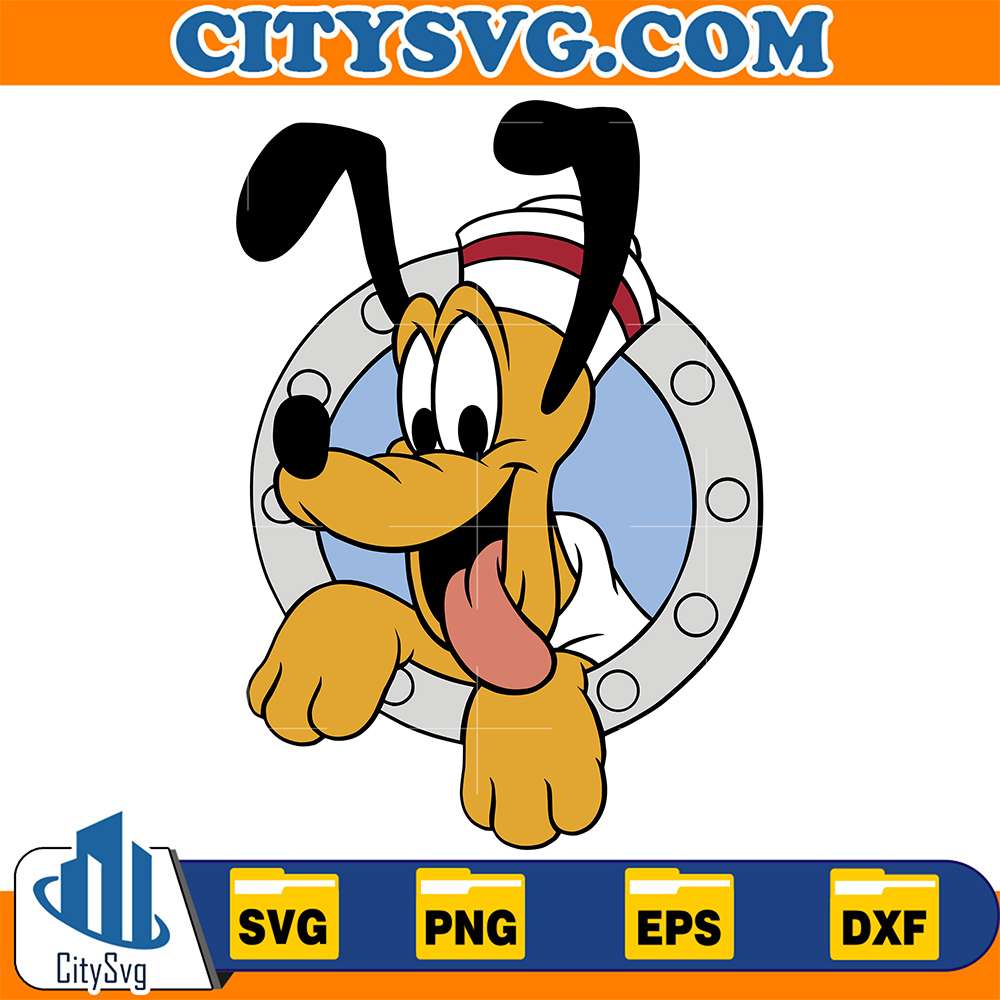 Pluto-Sailor-Head-Cruise-Summer-Ocean-Ship-Svg