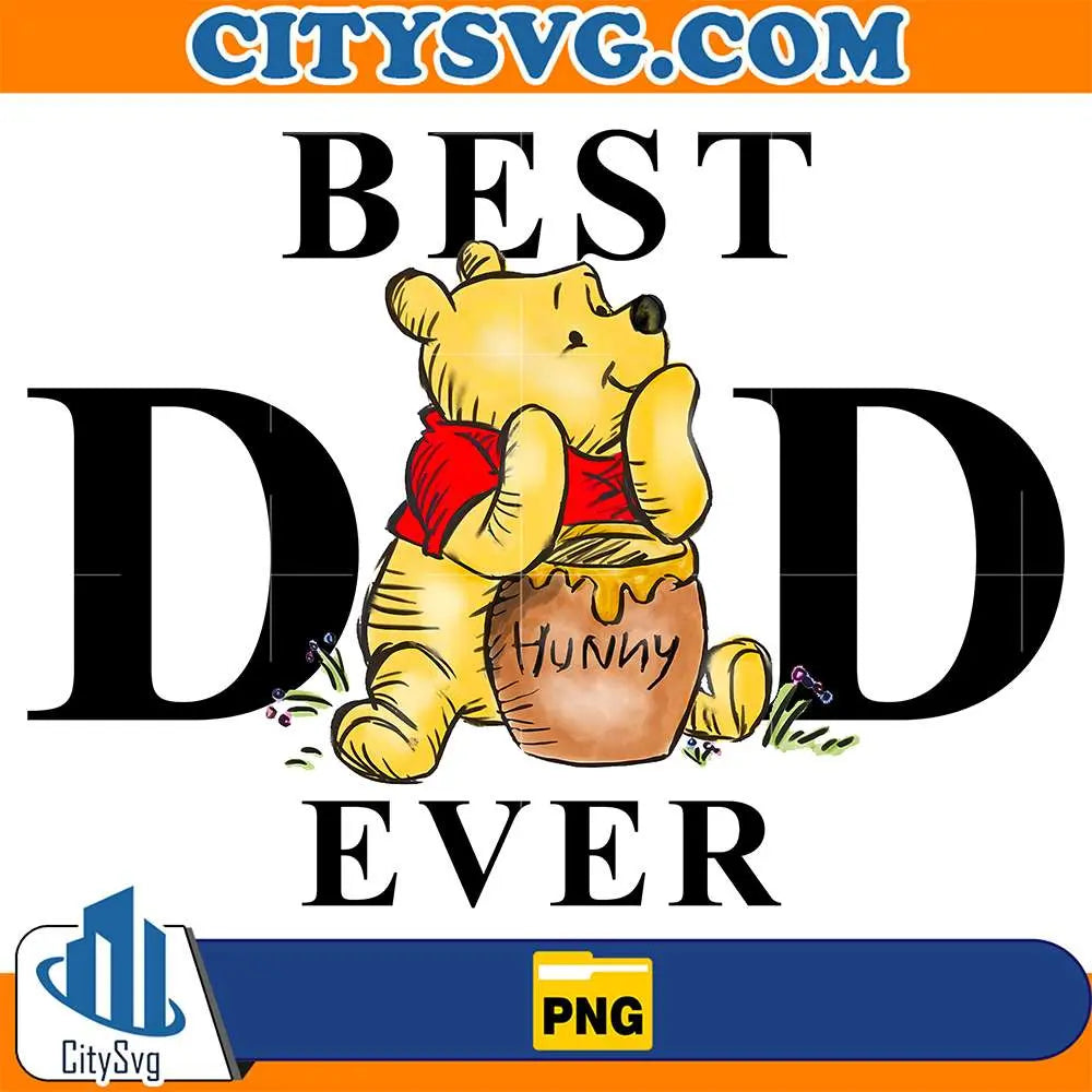 Pooh-Best-Dad-Ever-Png