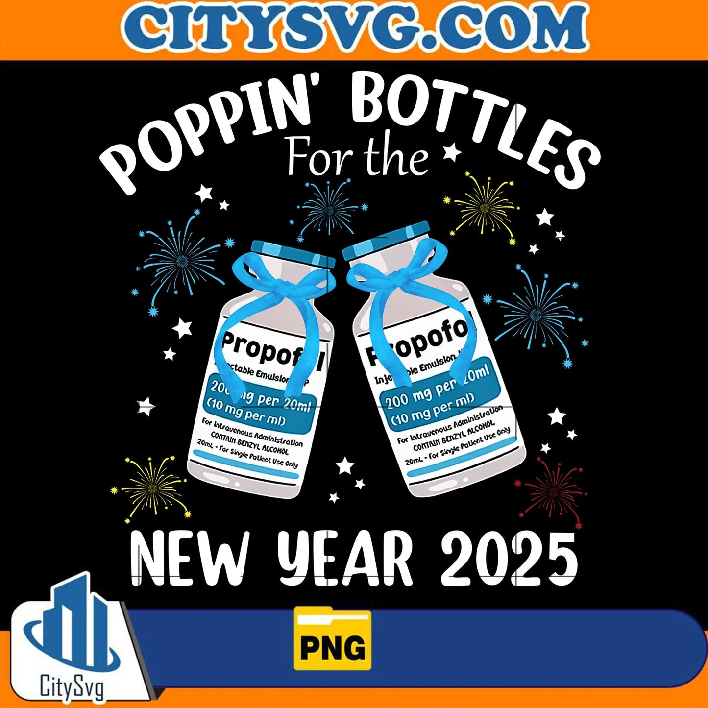 PoppinBottlesForTheNurseNewYearPng