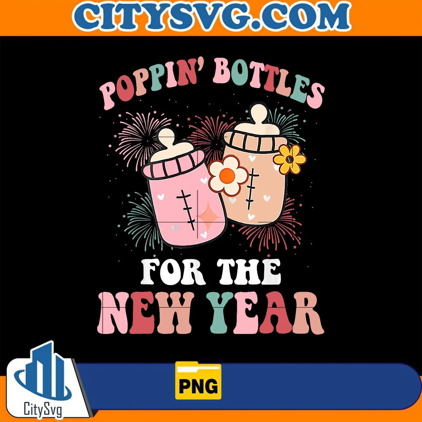 Poppin_BottlesForTheNewYearNursePng