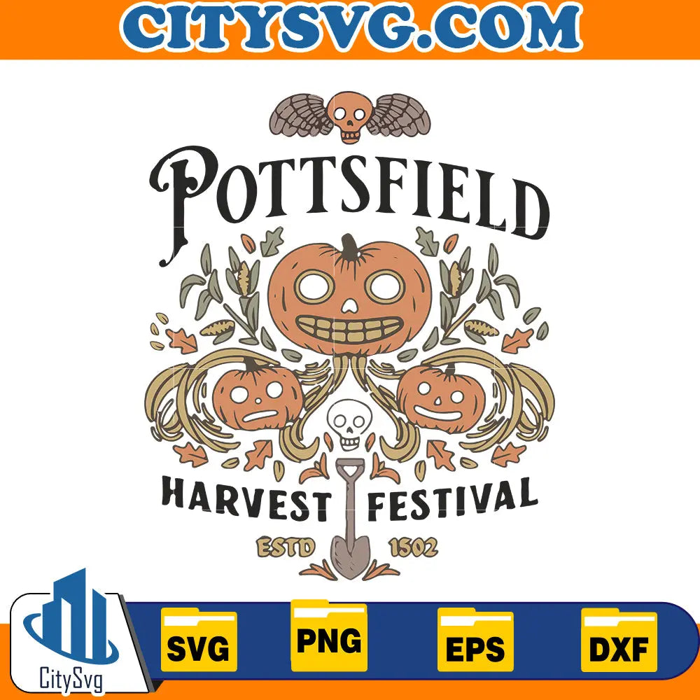 Pottsfield Harvest Festival svg CitySvg