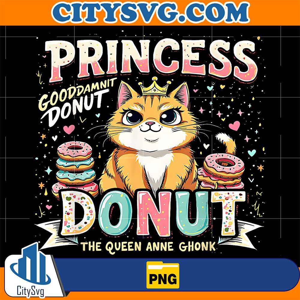 Princess-Donut-The-Queen-Anne-Ghonk-Png