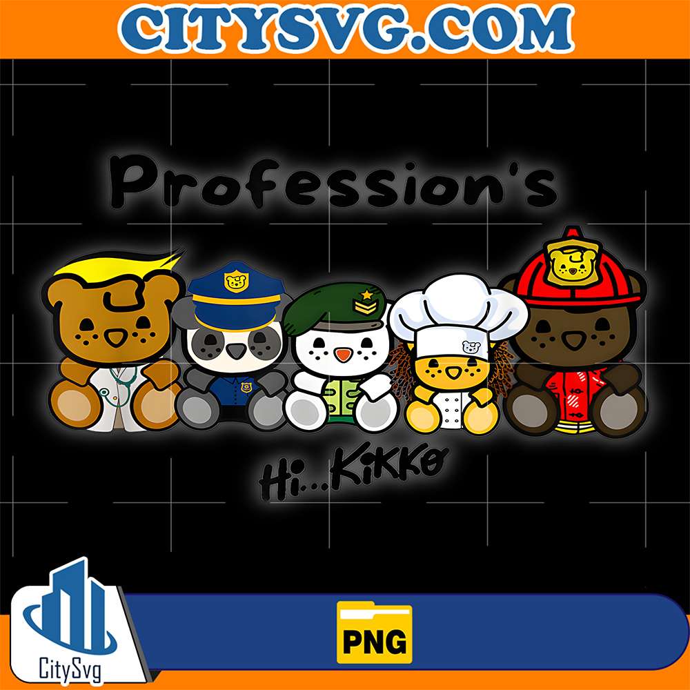 Professional-Hi-Kikko-Bears-Png