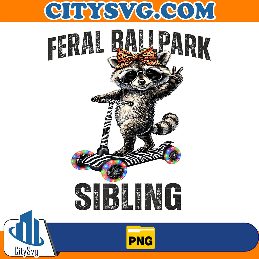 Raccoon-Feral-Ballpark-Sibling-Png
