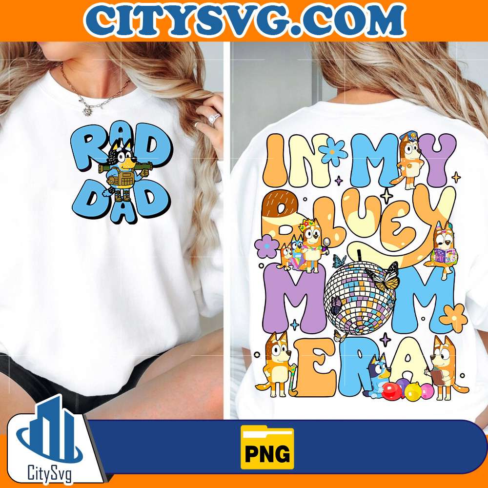Rad-Dad-In-Bluey-Mom-Era-Png