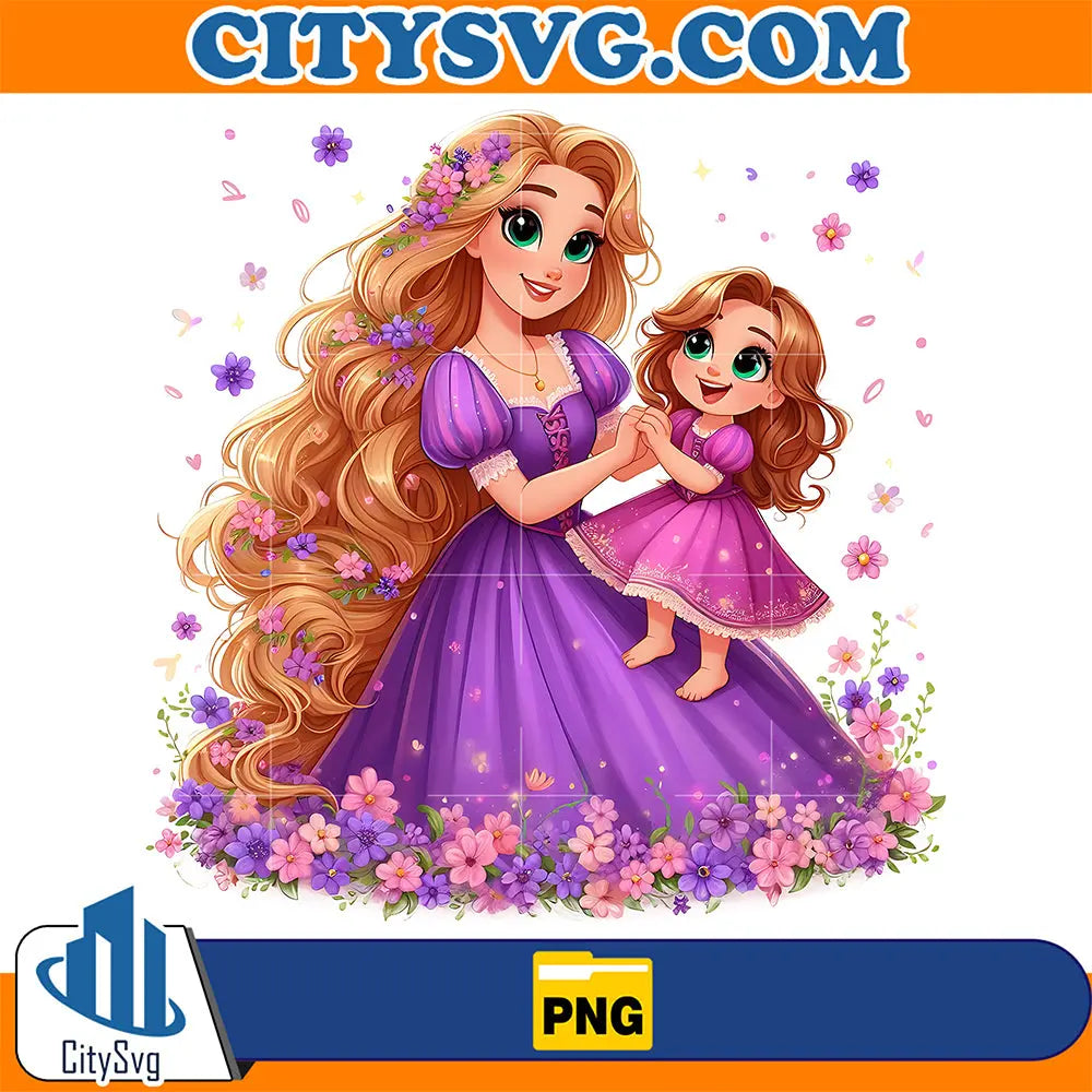 RapunzelPrincessAndDaughterPng