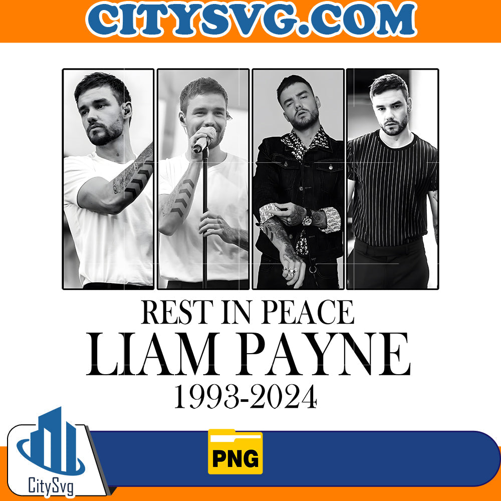Rest In Peace Liam Payne 1993-2024 Png CitySvg