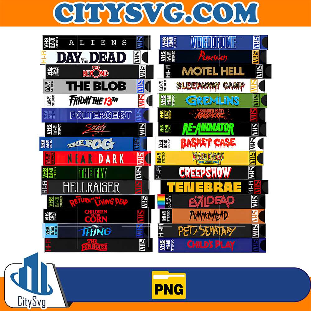 Retro-80s-Movies-Vhs-Stacks-Png