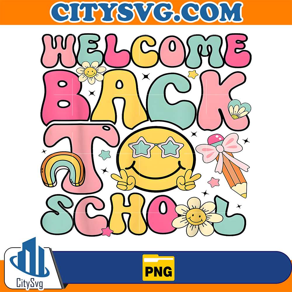 Retro-Groovy-Welcome-Back-To-School-Teacher-Png
