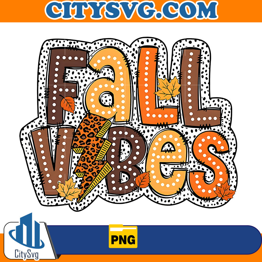 Retro Fall vibes Png CitySvg