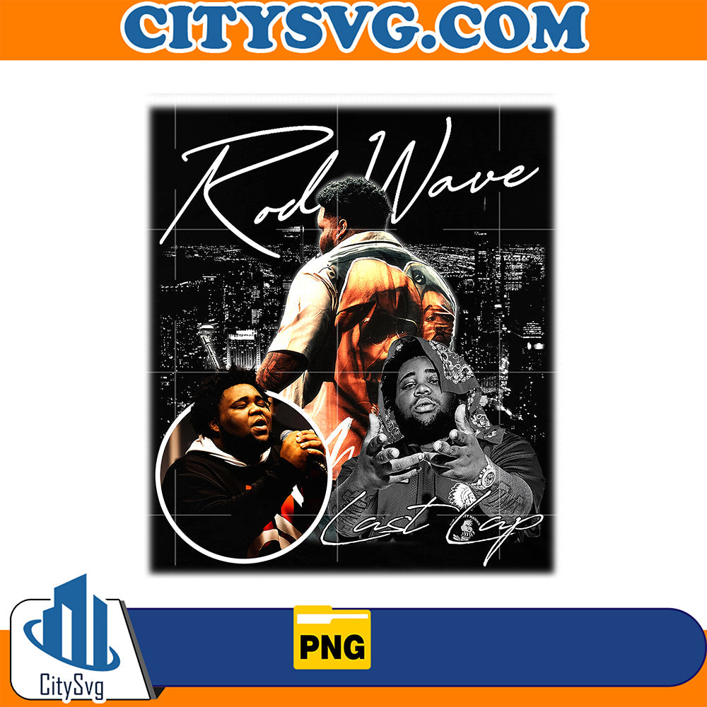 Rod Wave Last Lap Tour 2024 Png CitySvg
