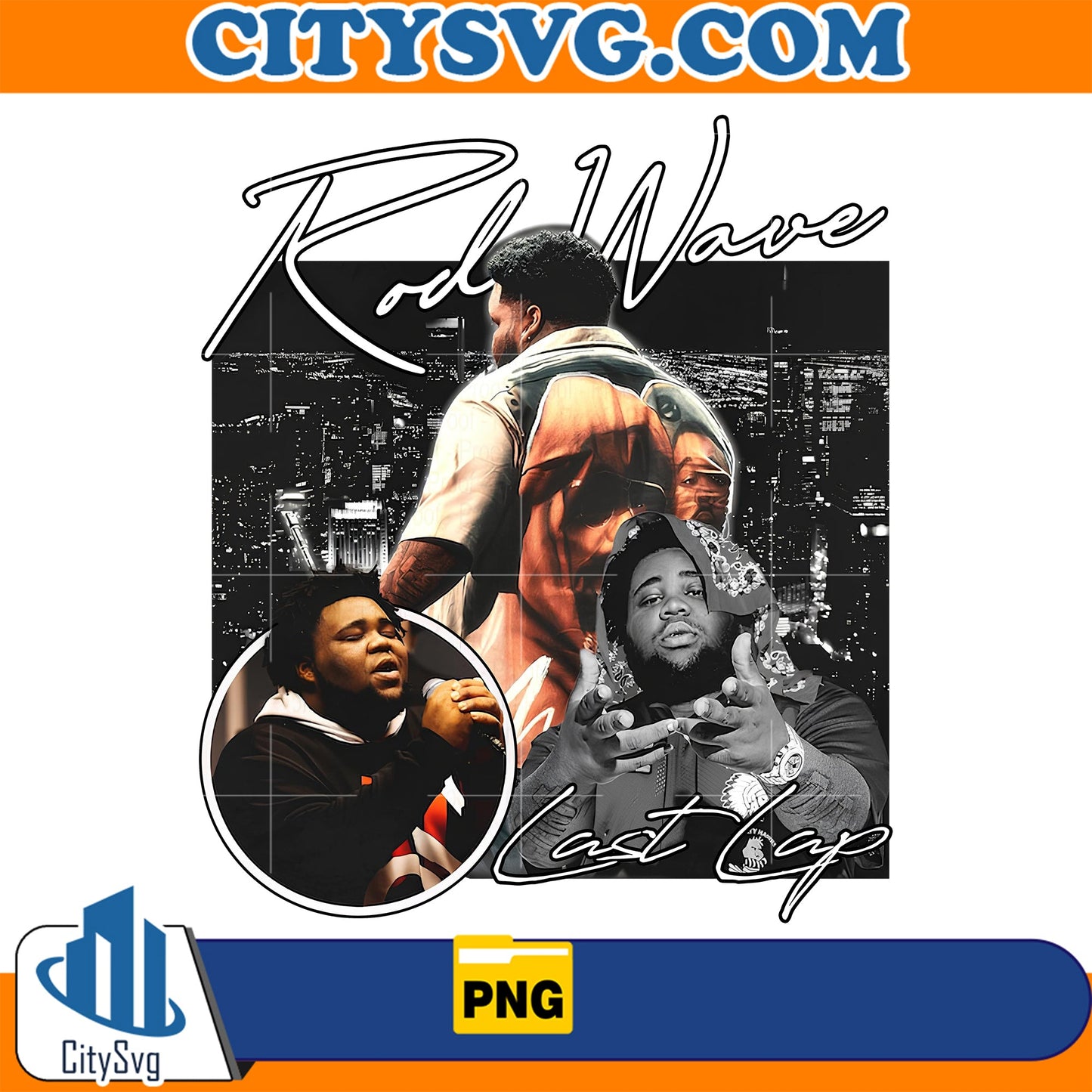 Rod Wave Last Lap Tour 2024 Png CitySvg