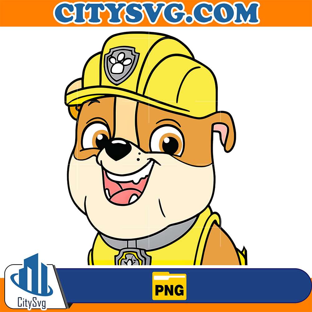 Rubble-Paw-Patrol-Character-Png