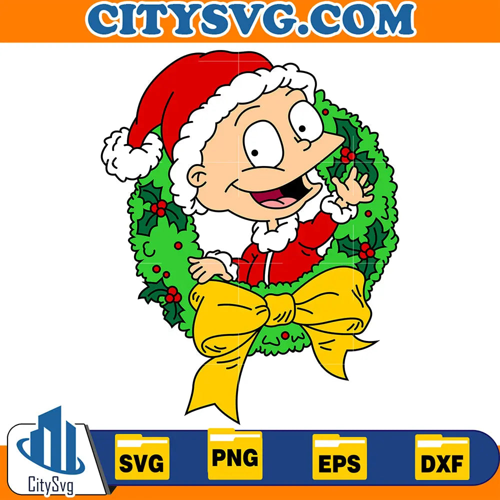 RugratsTommyChristmasSvg
