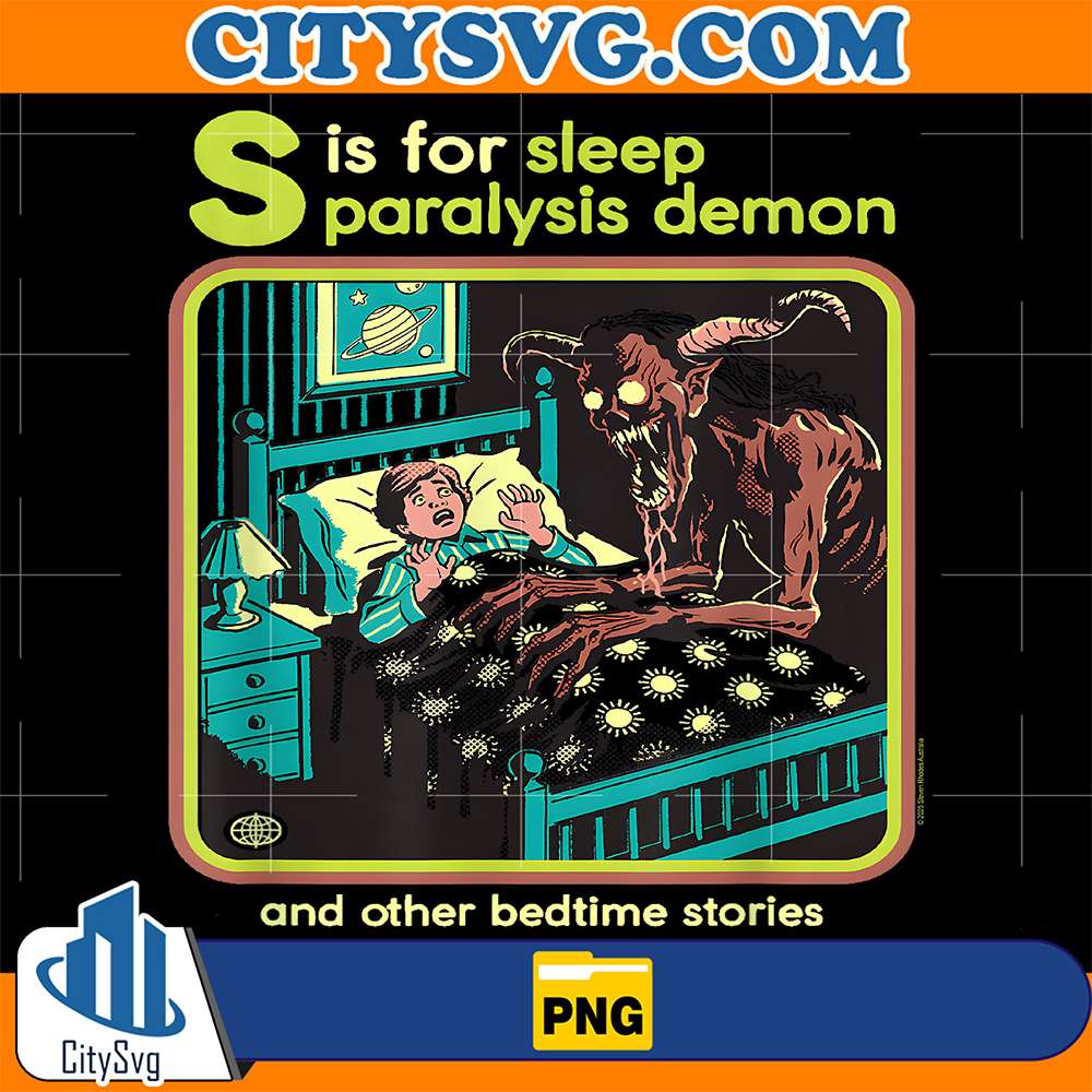 S-Is-for-Sleep-Paralysis-Demon-And-Other-Bedtime-Stories-Png