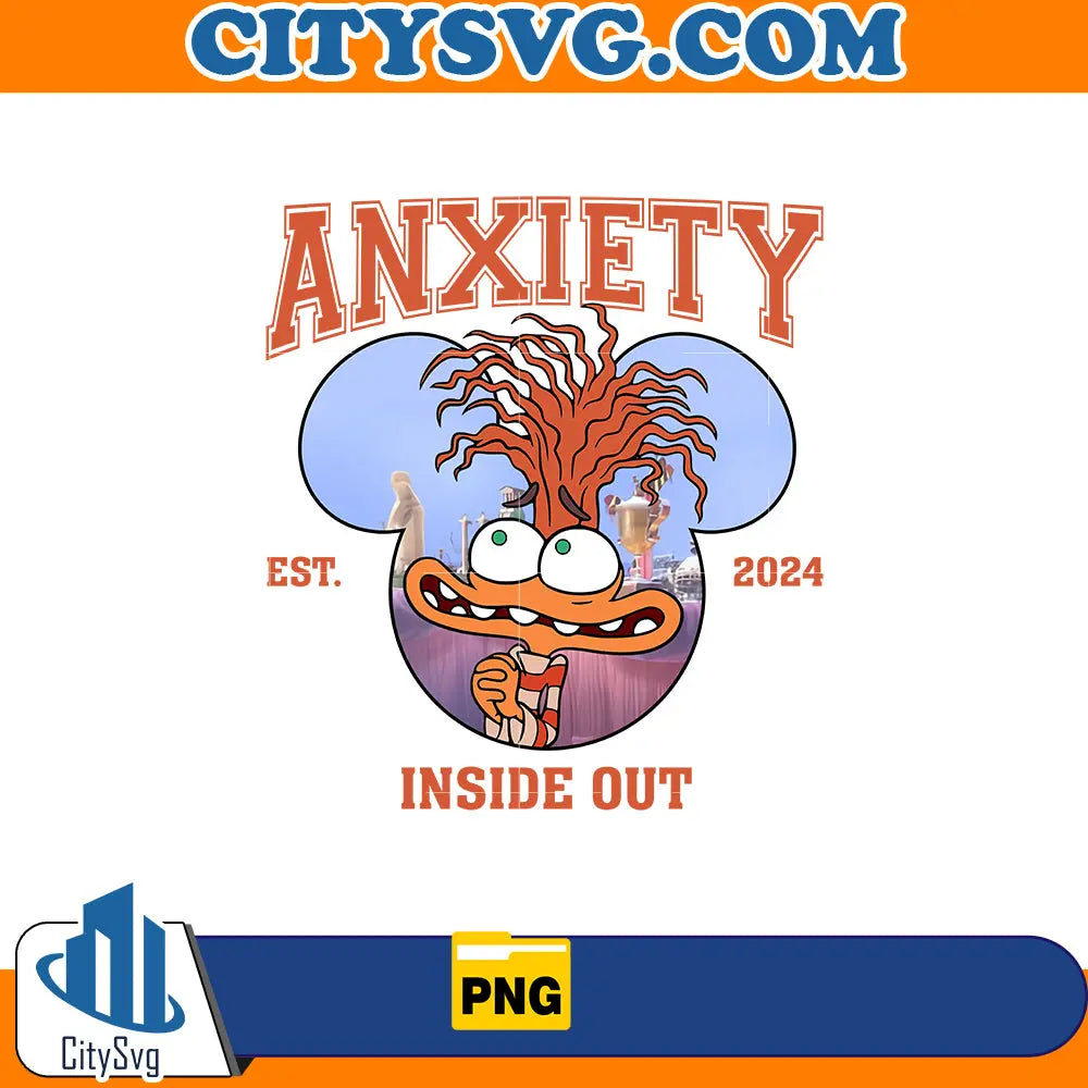 Anxiety cartoon png CitySvg