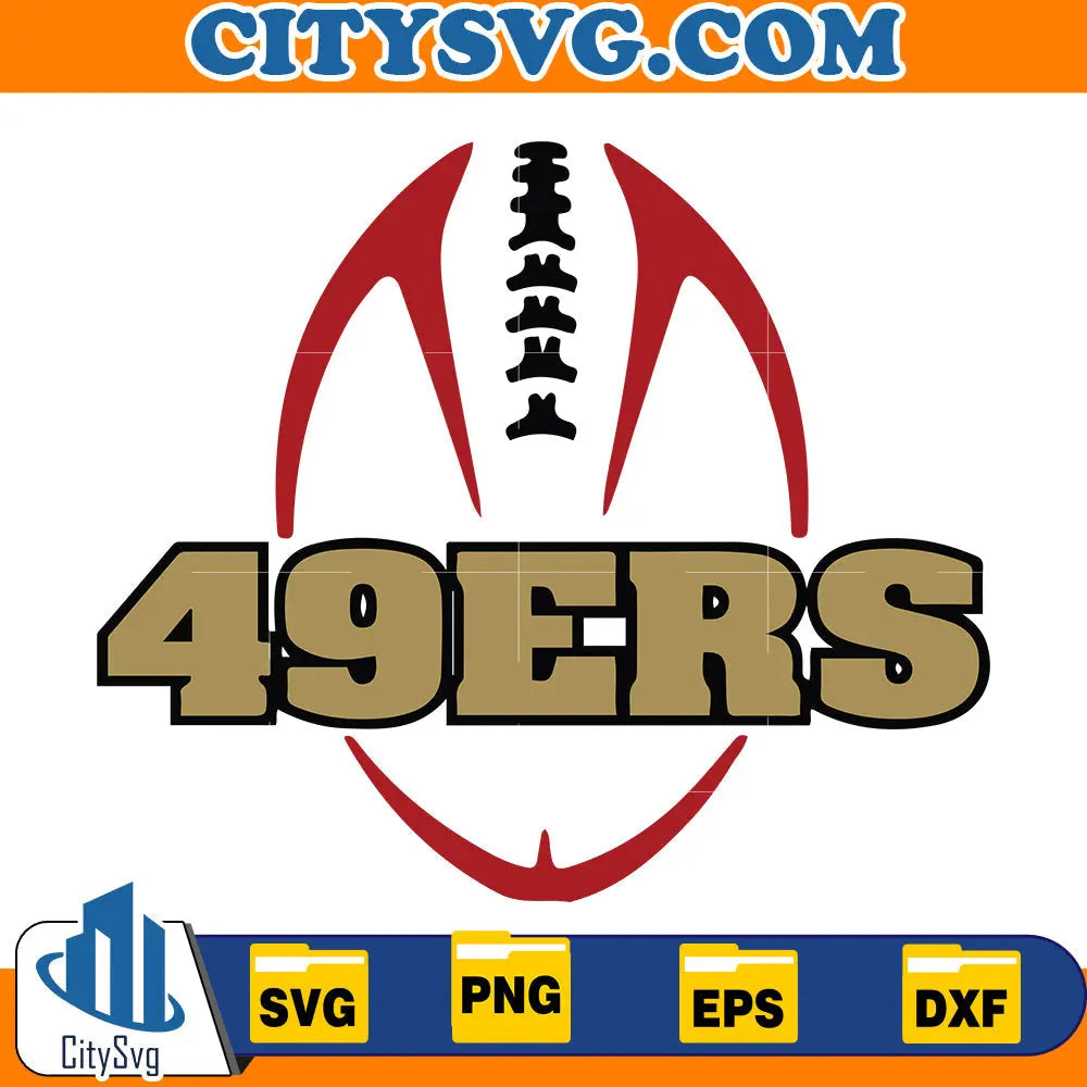 San Francisco 49ers Svg CitySvg