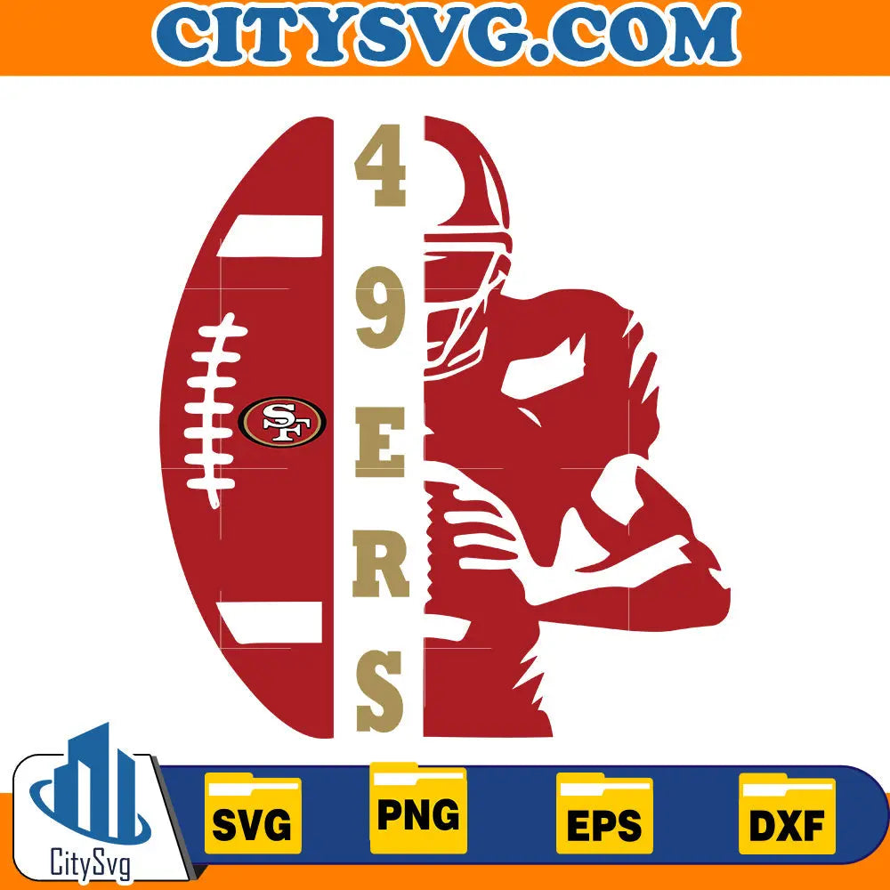 San Francisco 49ers Svg CitySvg