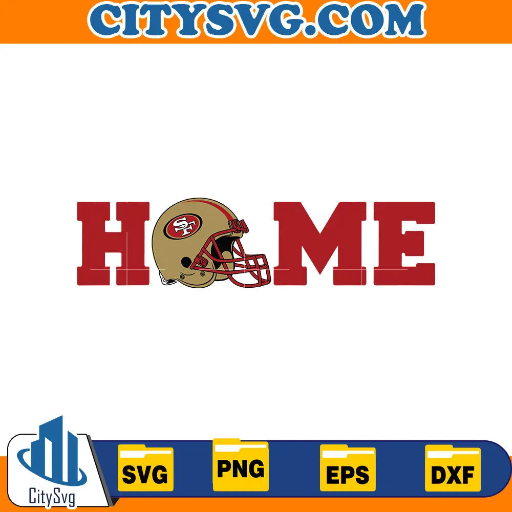 Home San Francisco 49ers Svg CitySvg