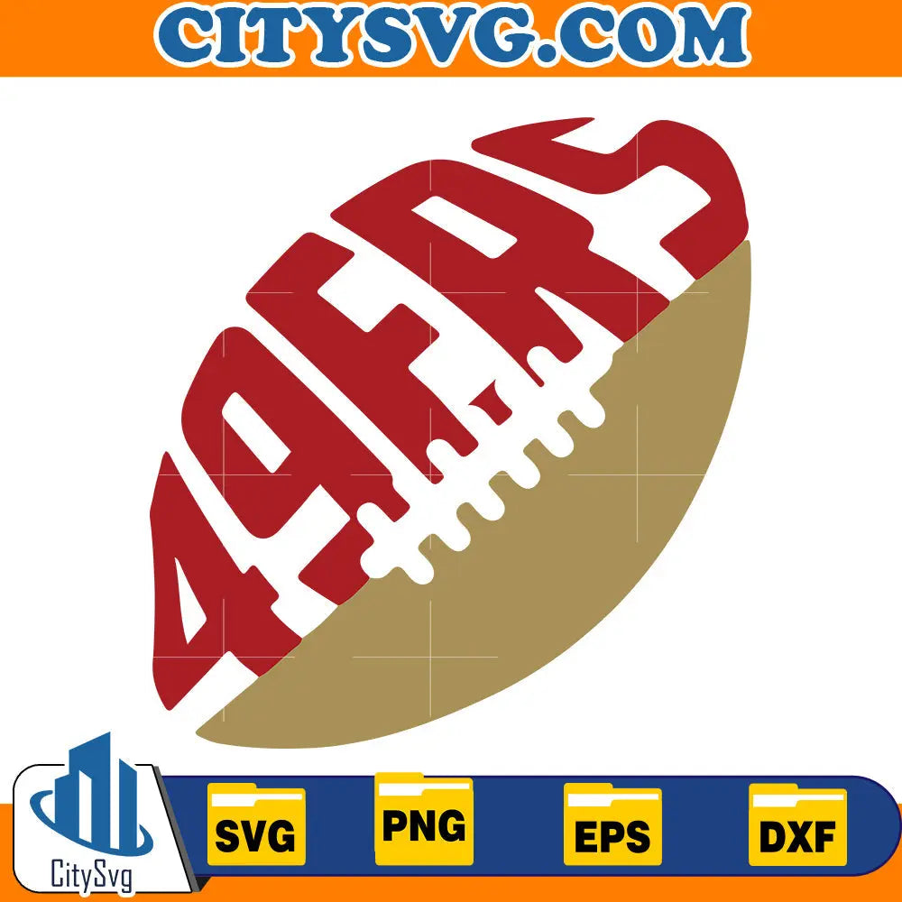 San Francisco 49ers Svg CitySvg