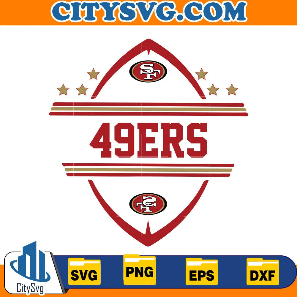 San Francisco 49ers Svg CitySvg