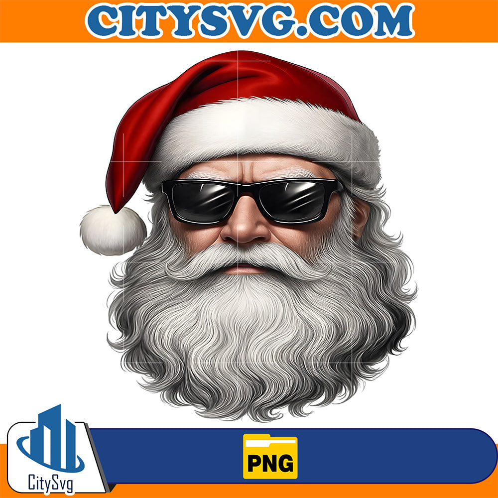 Santa-Face-Retro-Sunglasses-Funny-Christmas-Png
