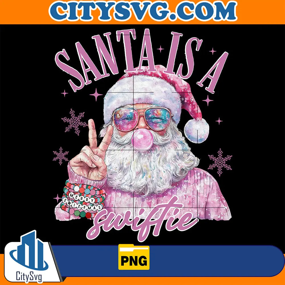 SantaIsASwiftieChristmasPng1