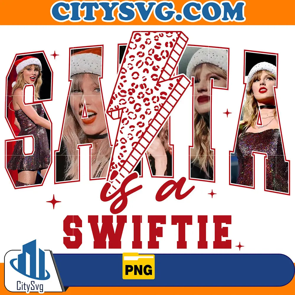 SantaIsASwiftieChristmasPng_2