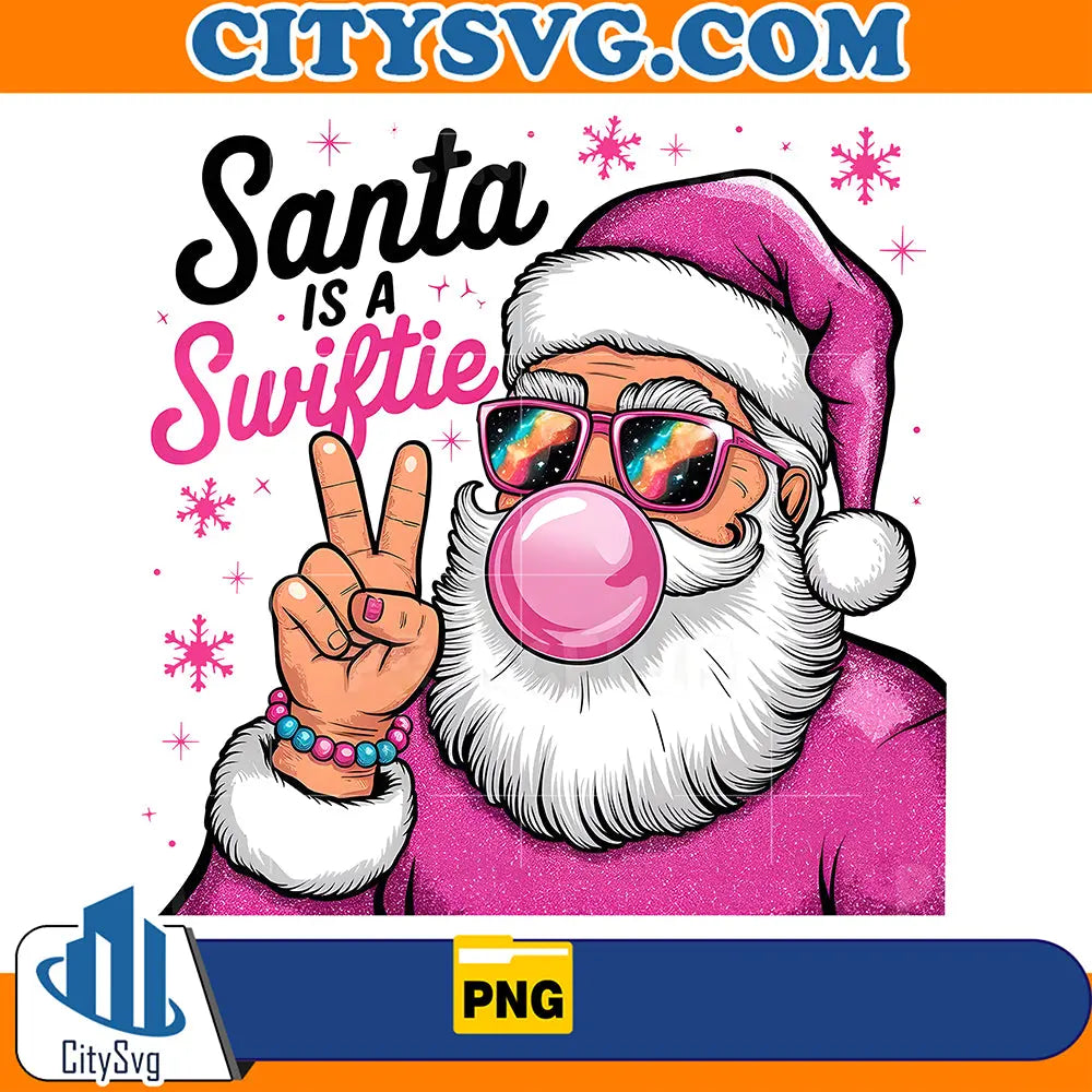 SantaIsASwiftieChristmasPng_3