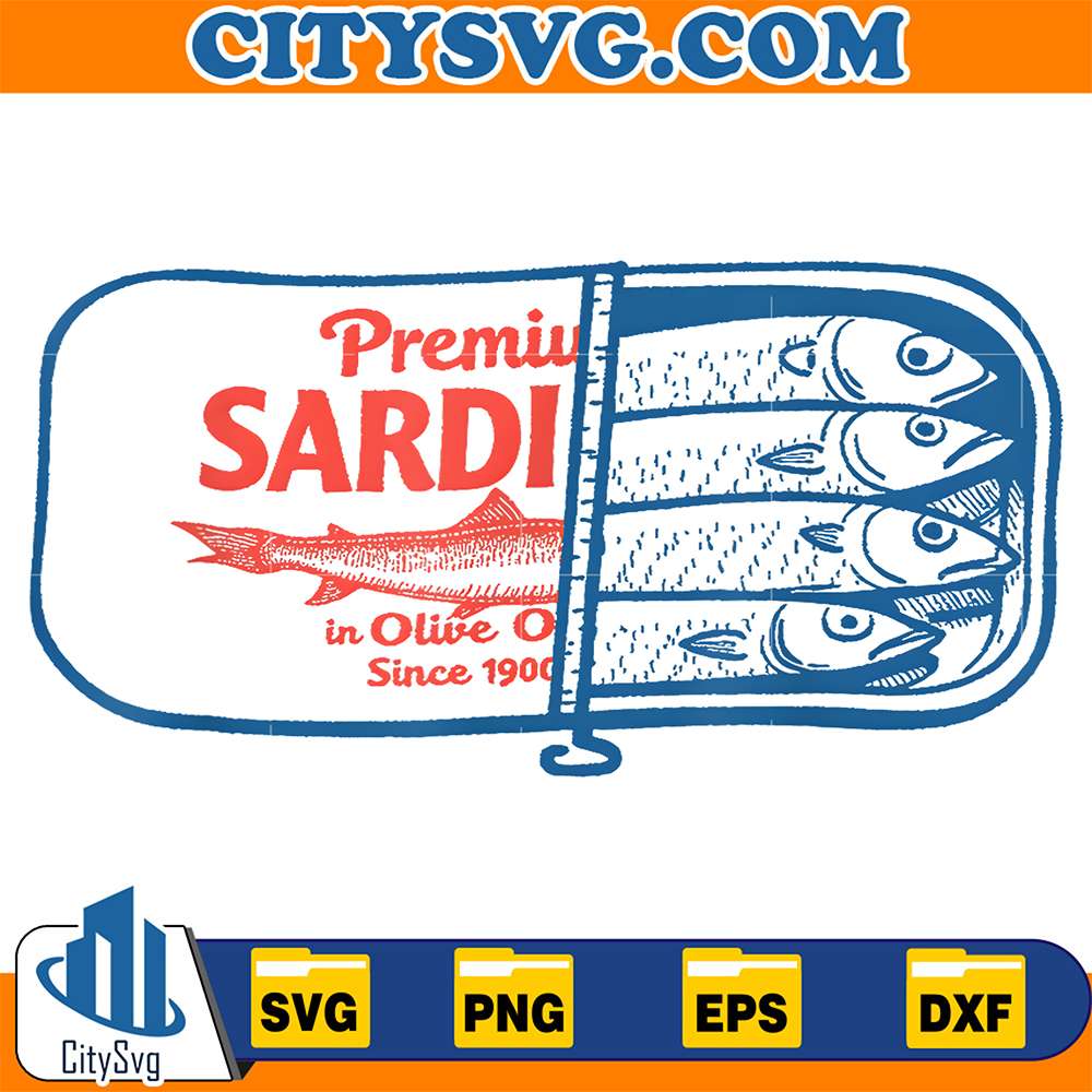 Sardines-Fish-Sardine-Svg
