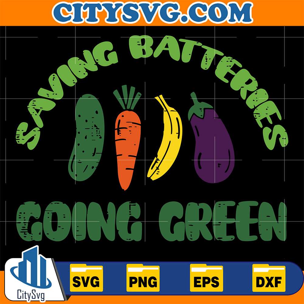 Saving-Batteries-Going-Green-Svg