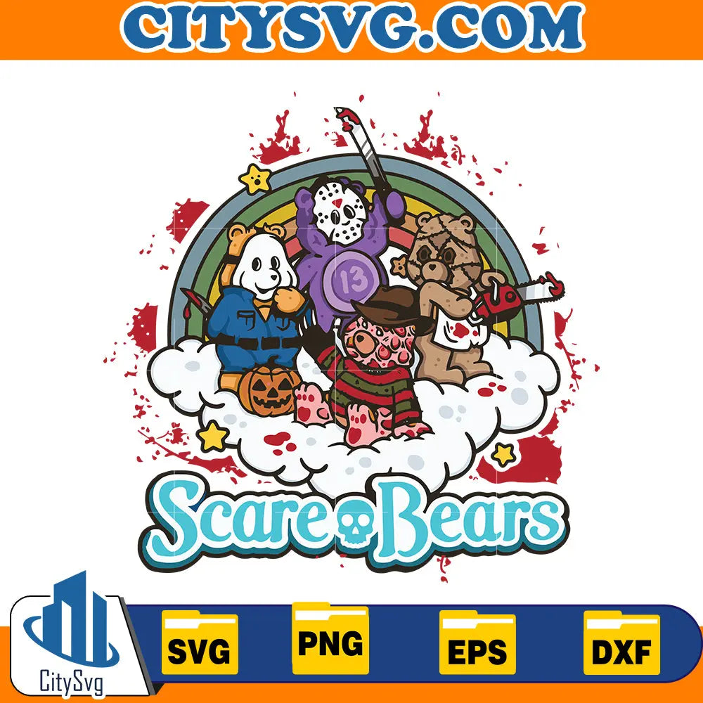 Scare Bears svg CitySvg