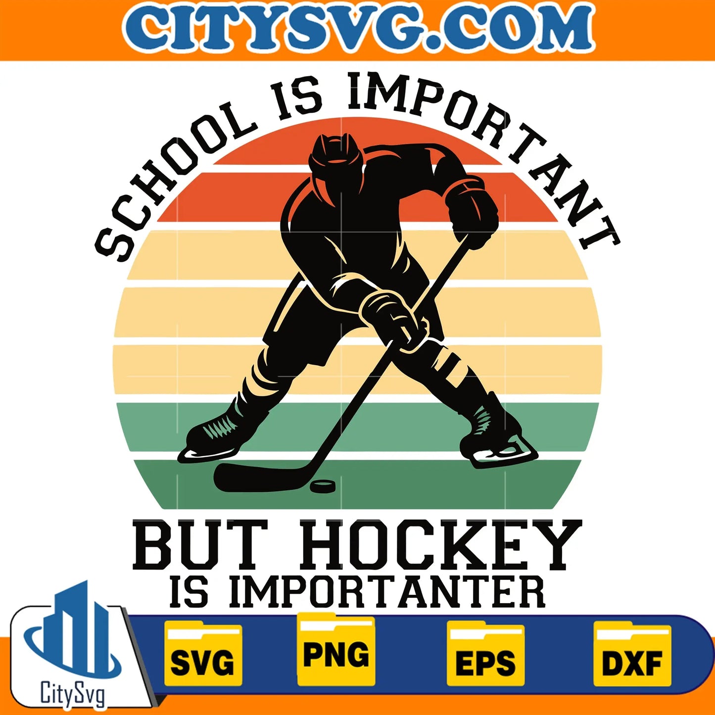 SchoolIsImportantButHockeyIsImportanterSvg