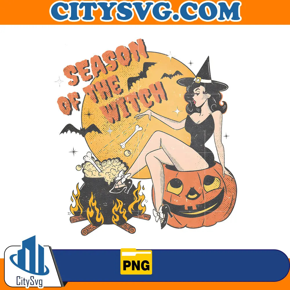 Season of the Witch Png CitySvg