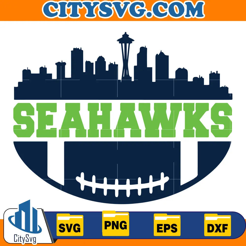 Seattle Seahawks Svg CitySvg