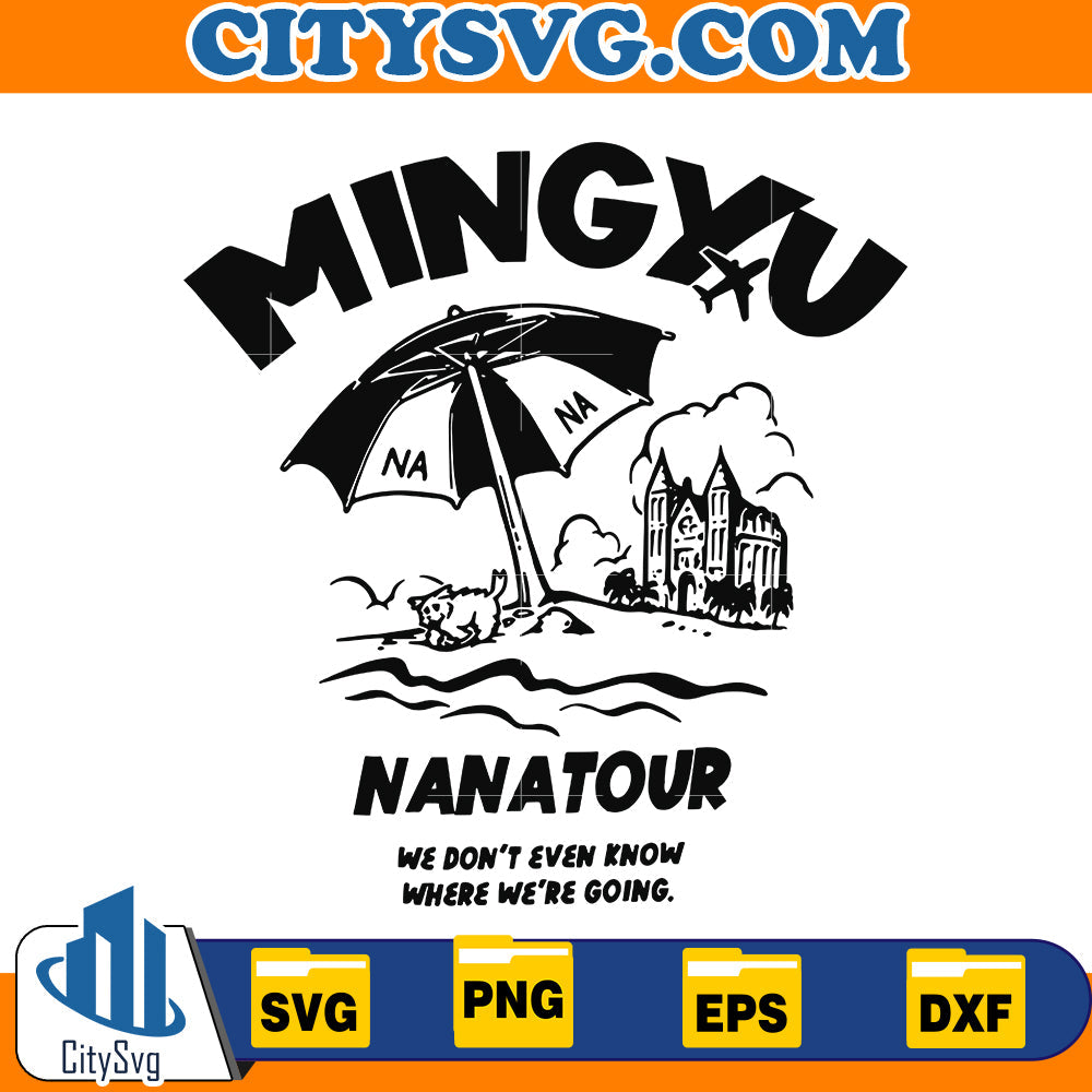 Seventeen Nana Tour Svg CitySvg