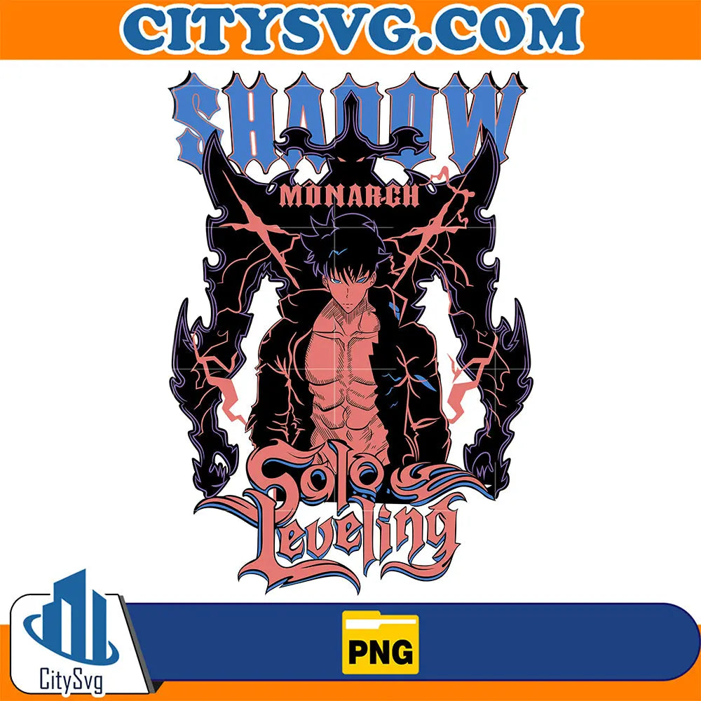 ShadowMonarchSoloLevelingSungJinWooPng