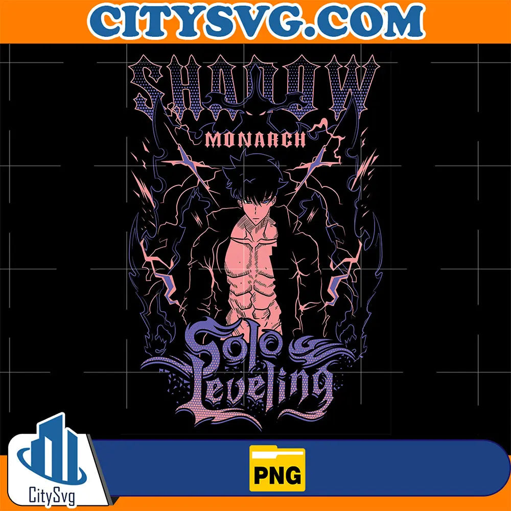 ShadownMonarchSungJinWooSoloLevelingPng