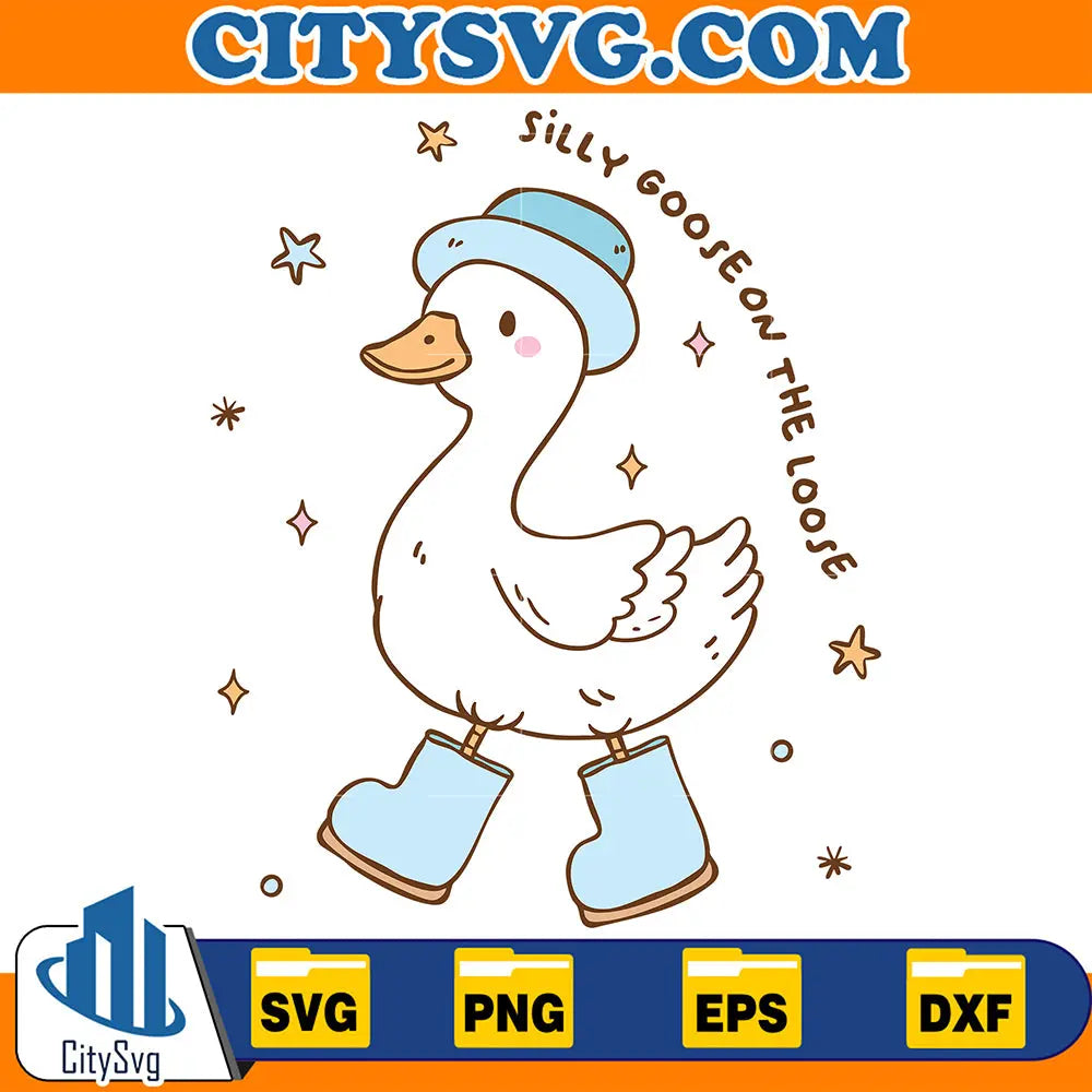 SillyGooseOnTheLooseSvg