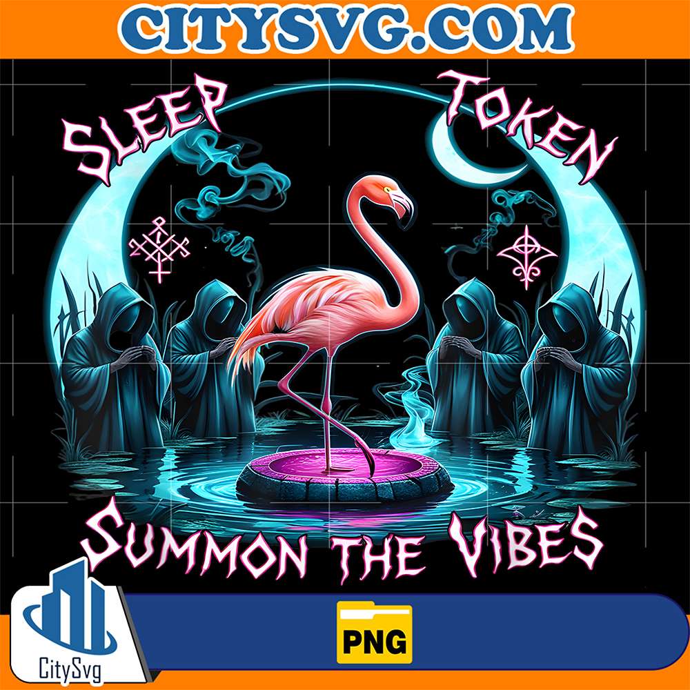 Sleep-Token-Summon-The-Vibes-Flamingo-Ritual-Png