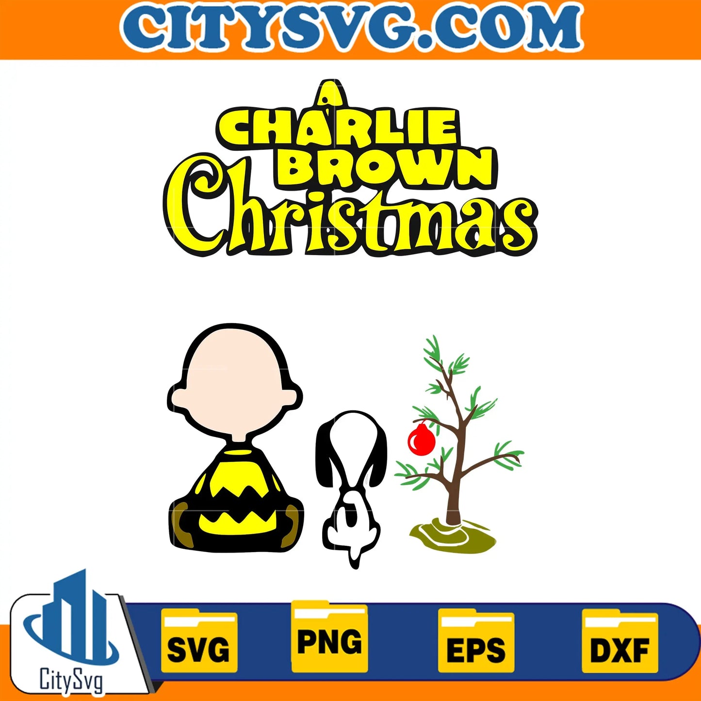 SnoopyCharlieBrownChristmasSvg
