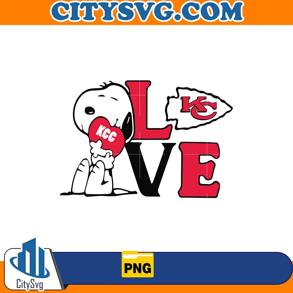 SnoopyLoveKansasCityChiefsPng